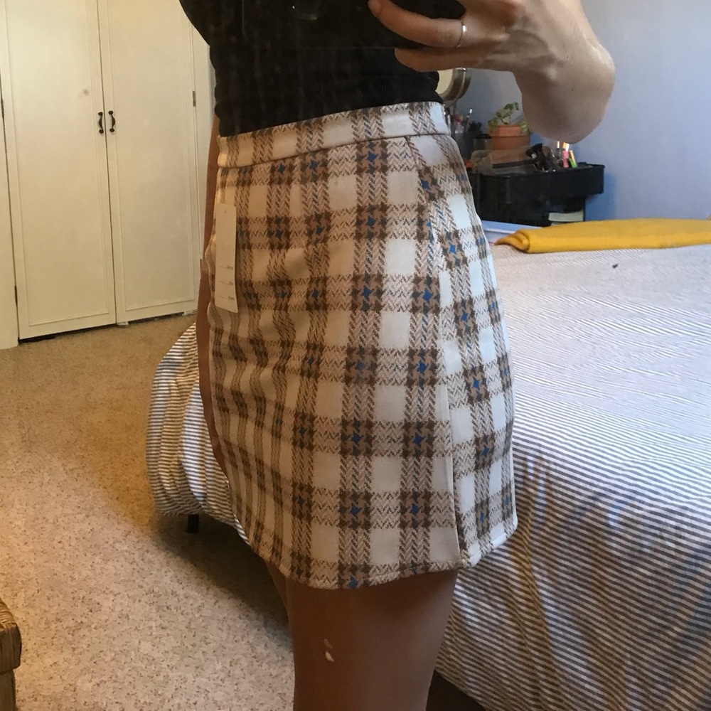 Printed Mini Skirt